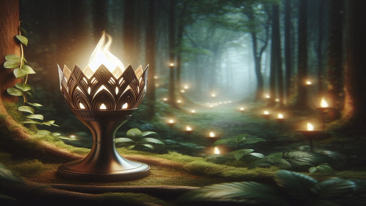 AI-generated Images of Torchlight